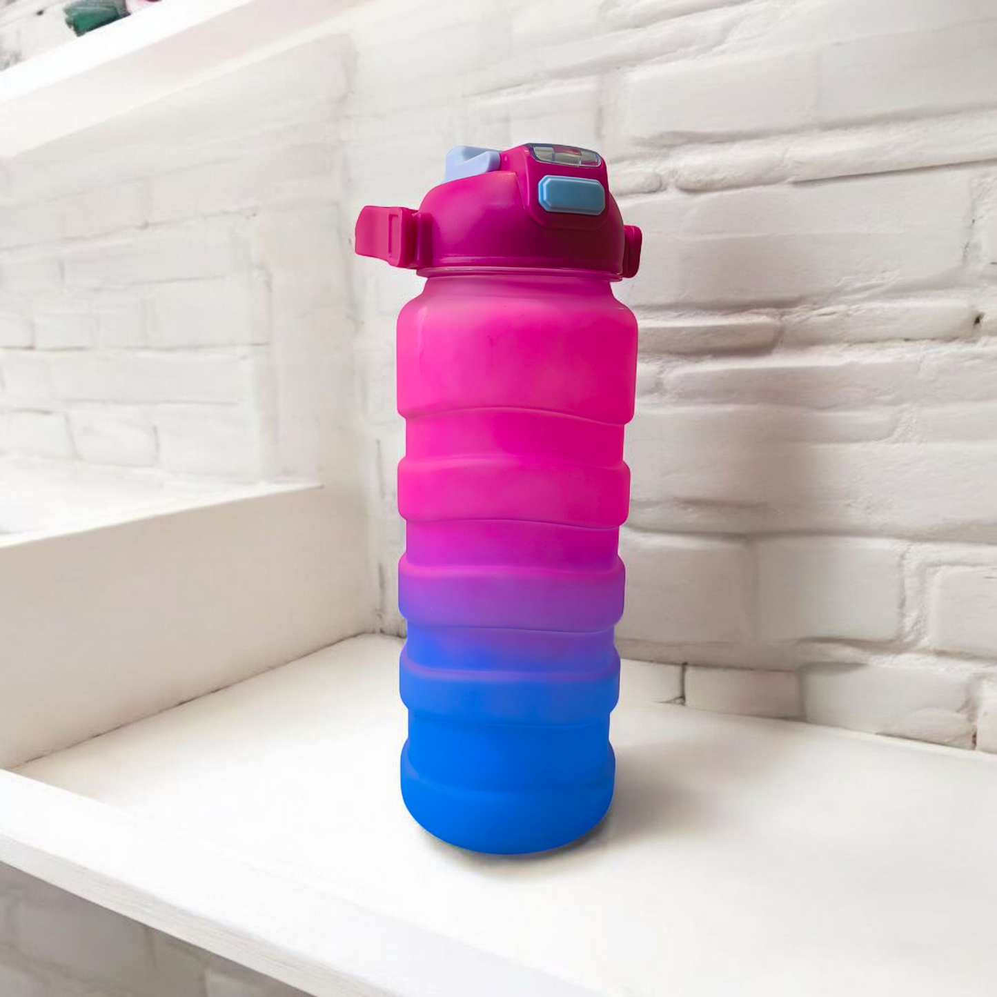 Gradient Premium Water Bottles – Leakproof, Stylish & Motivational Design - Set of 3