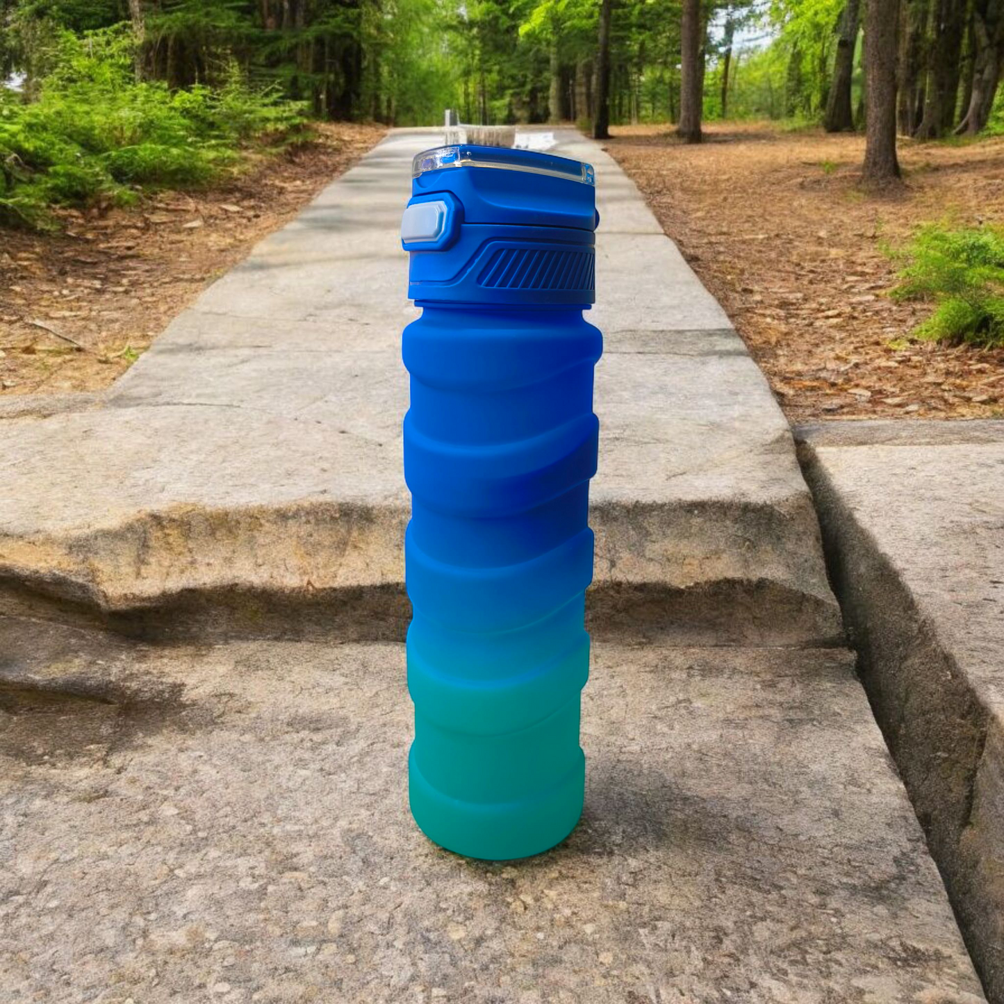 Gradient Premium Water Bottles – Leakproof, Stylish & Motivational Design - Set of 3