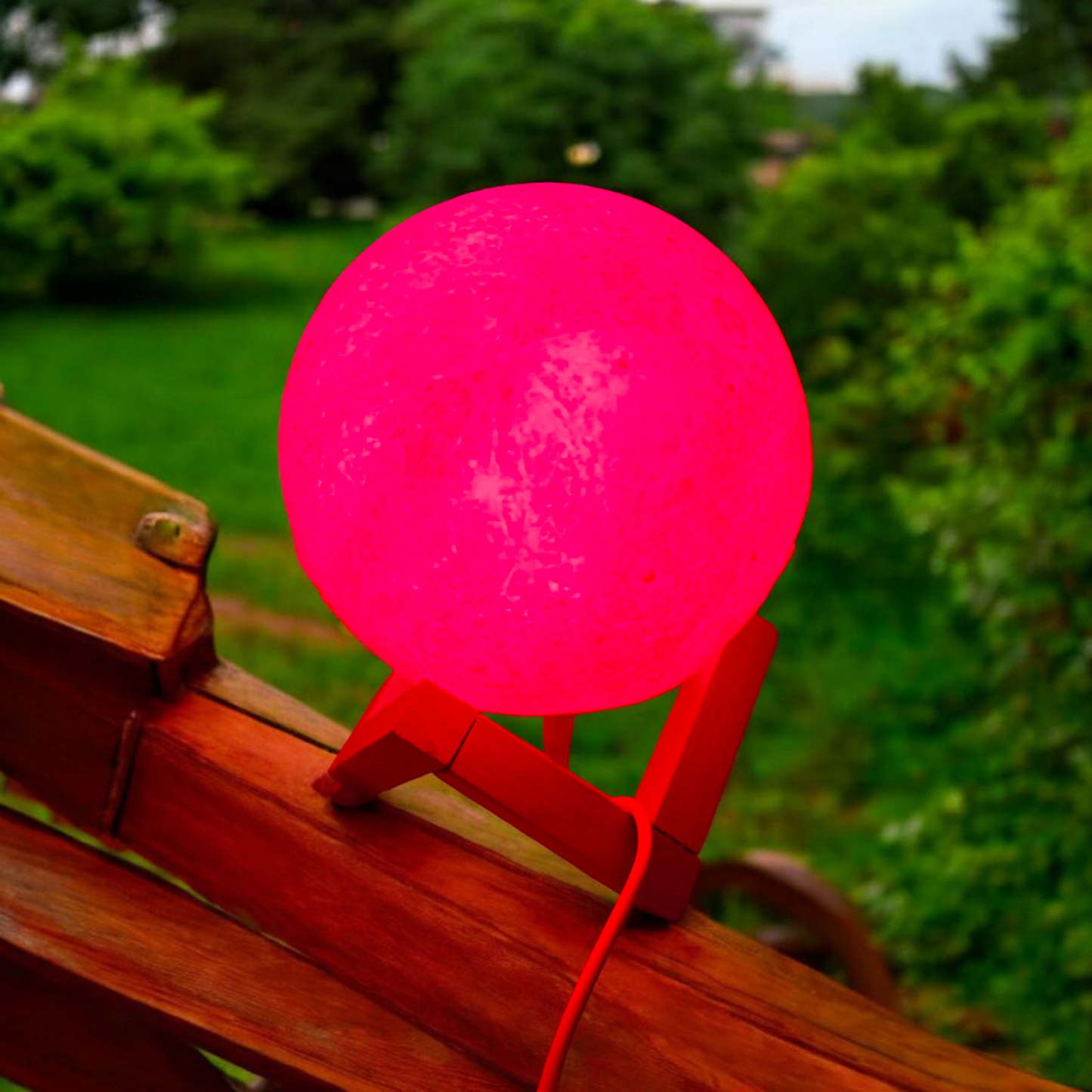 3D Moon Lamp with 7-Color Changing Modes