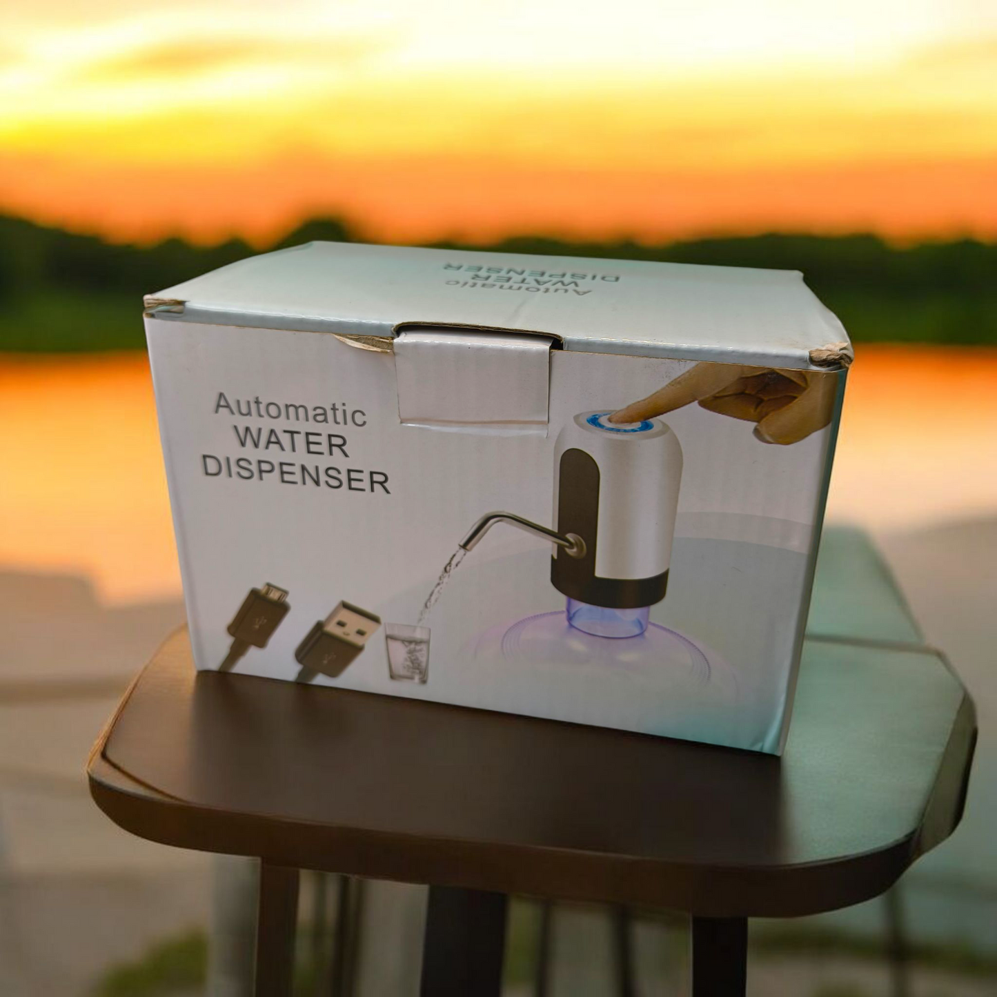 Automatic Water Dispenser Pump – Rechargeable, One-Touch Operation for Bottled Water