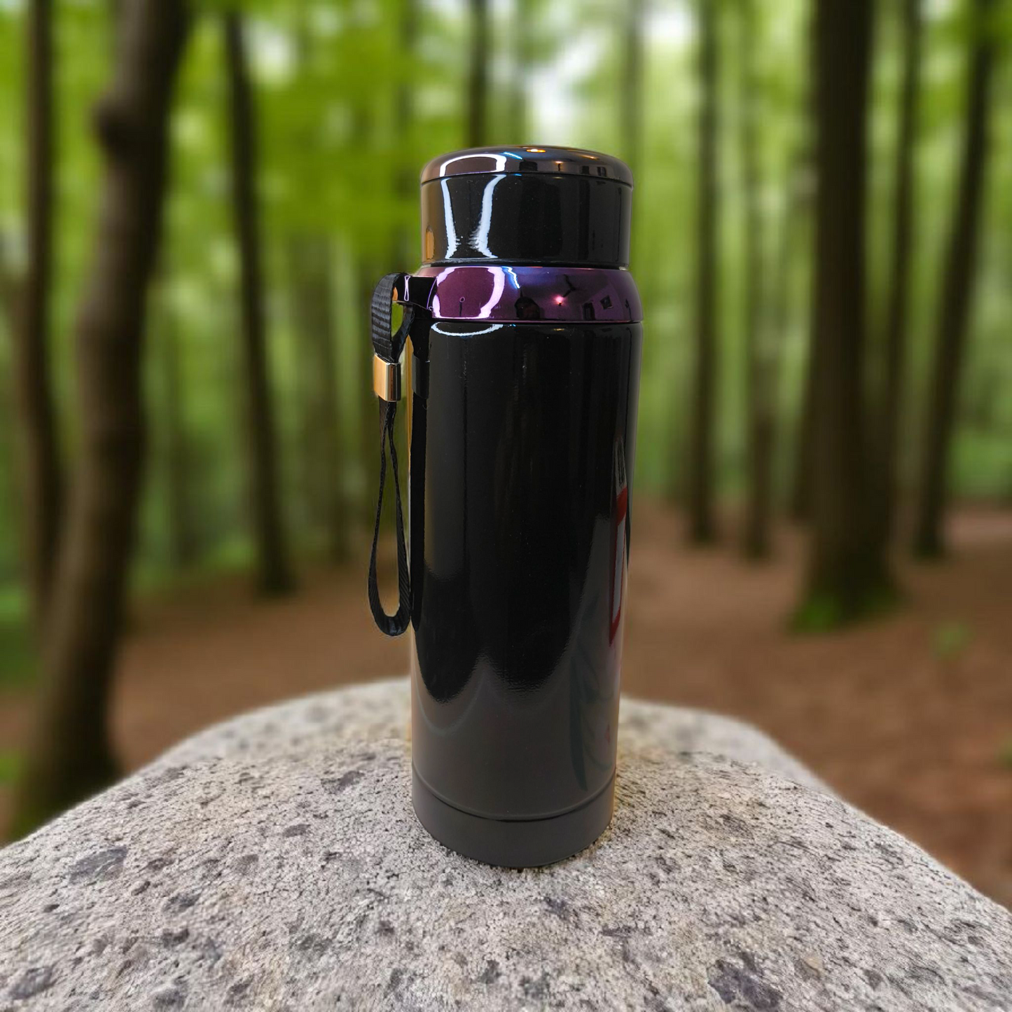 Stylish Vacuum Insulated Stainless Steel Bottle – 500ml