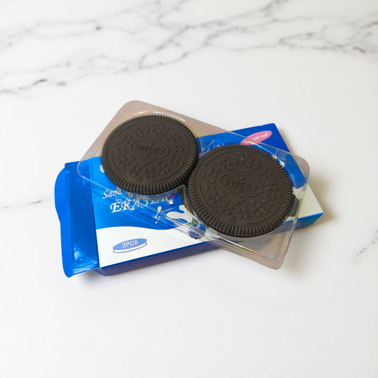 Oreo-Style Cookie Erasers