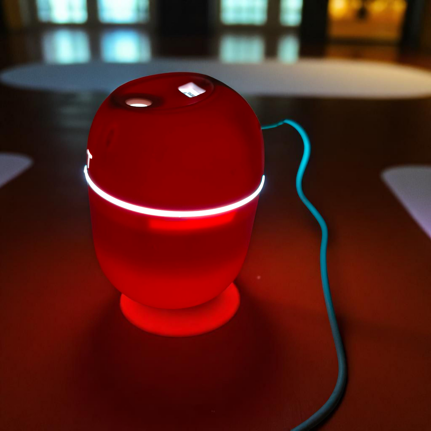 Mini Air Humidifier – USB Rechargeable & Silent Mist Diffuser with RGB