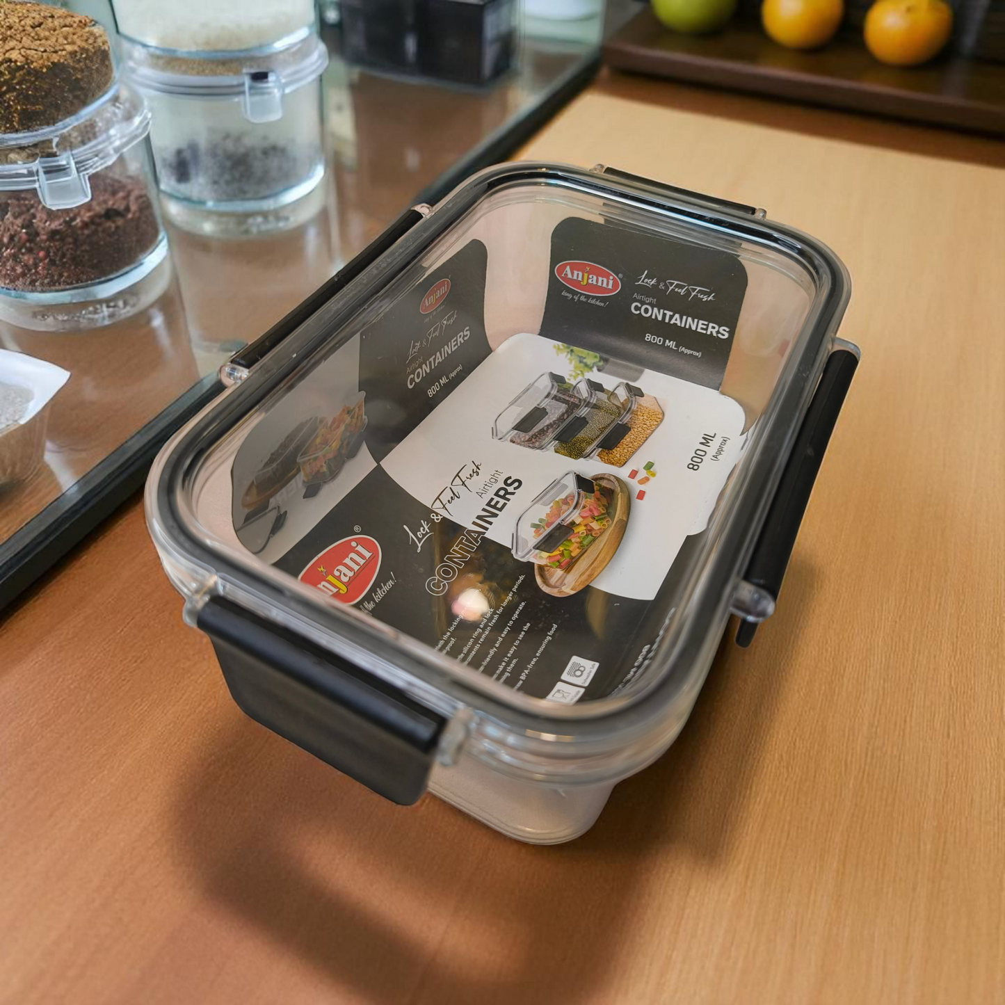 Airtight Glass Food Container – 800ml