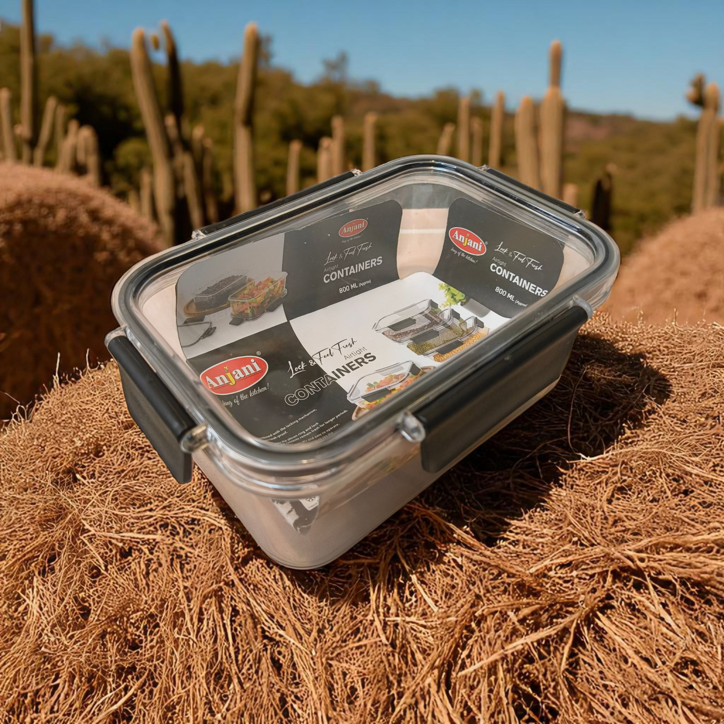 Airtight Glass Food Container – 800ml