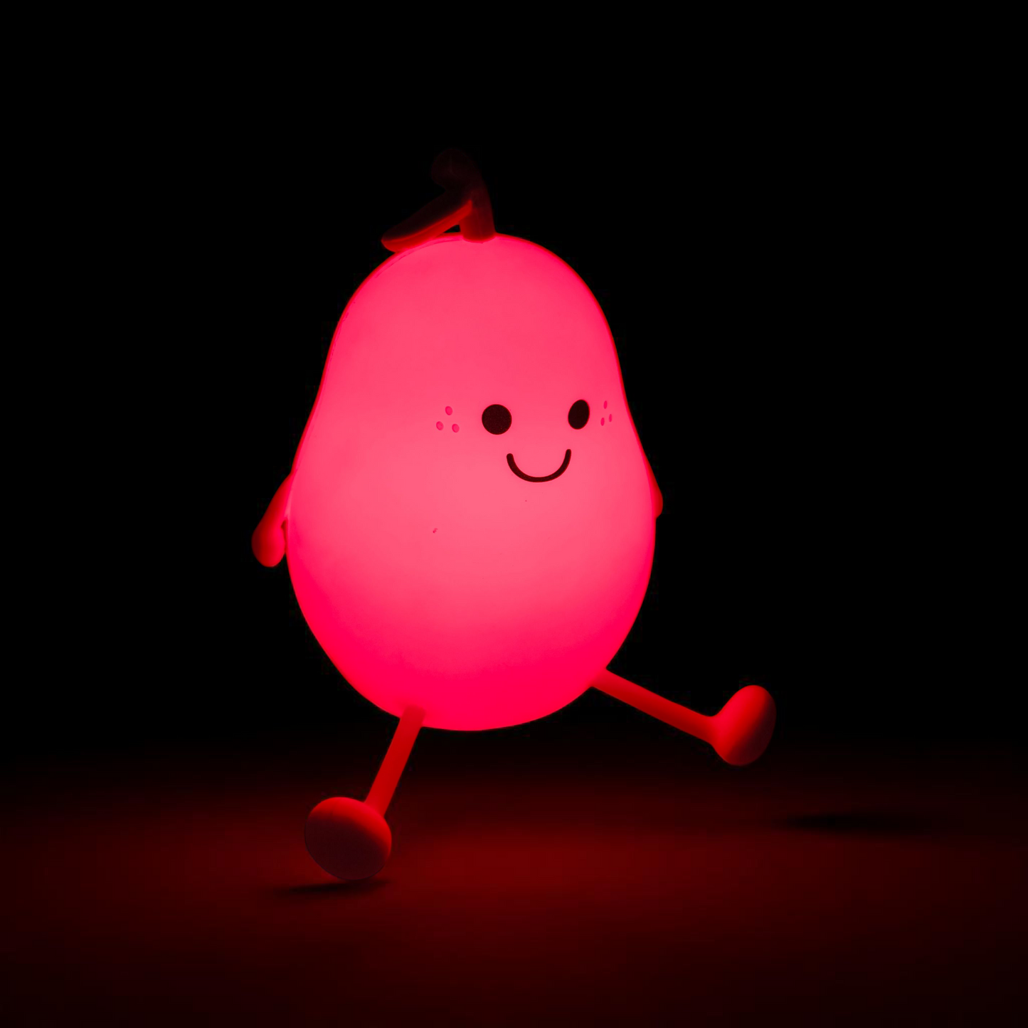 Soft Touch Silicone Pear Lamp - 7 Light Modes