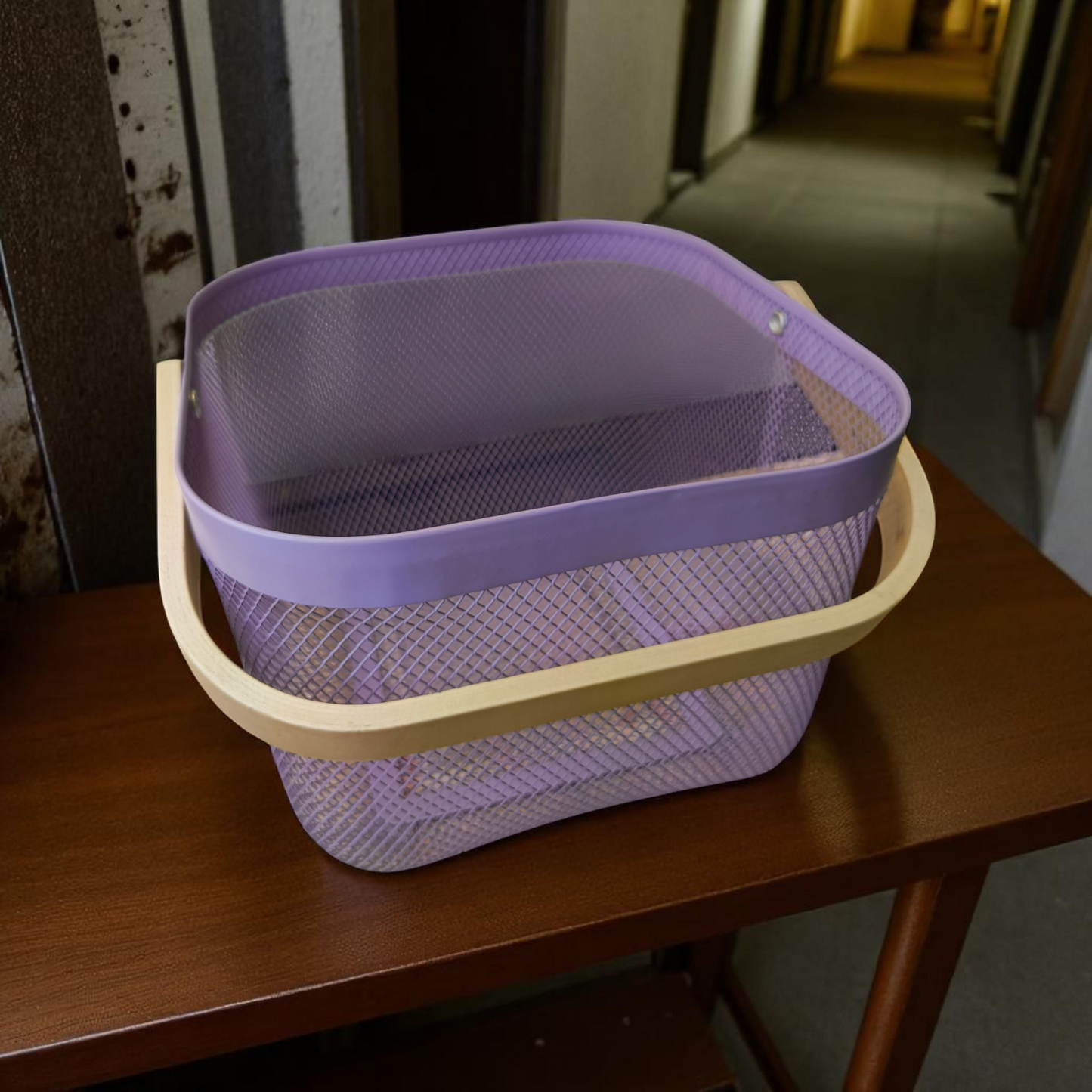 Mesh Carry Premium Basket - Purple
