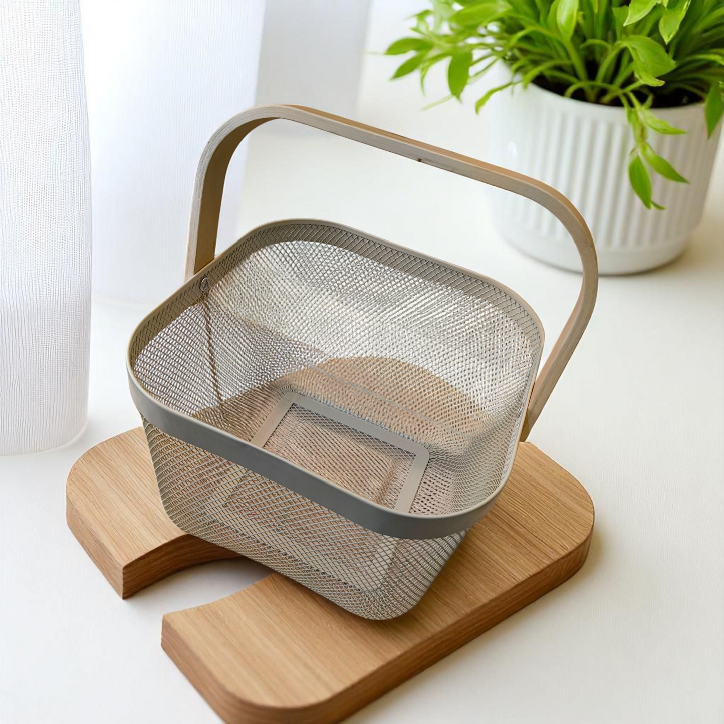 Mesh Carry Premium Basket - Purple