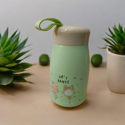 Cute Kids Cartoon Small Water Bottle – BPA-Free, Leakproof & Easy to Carry