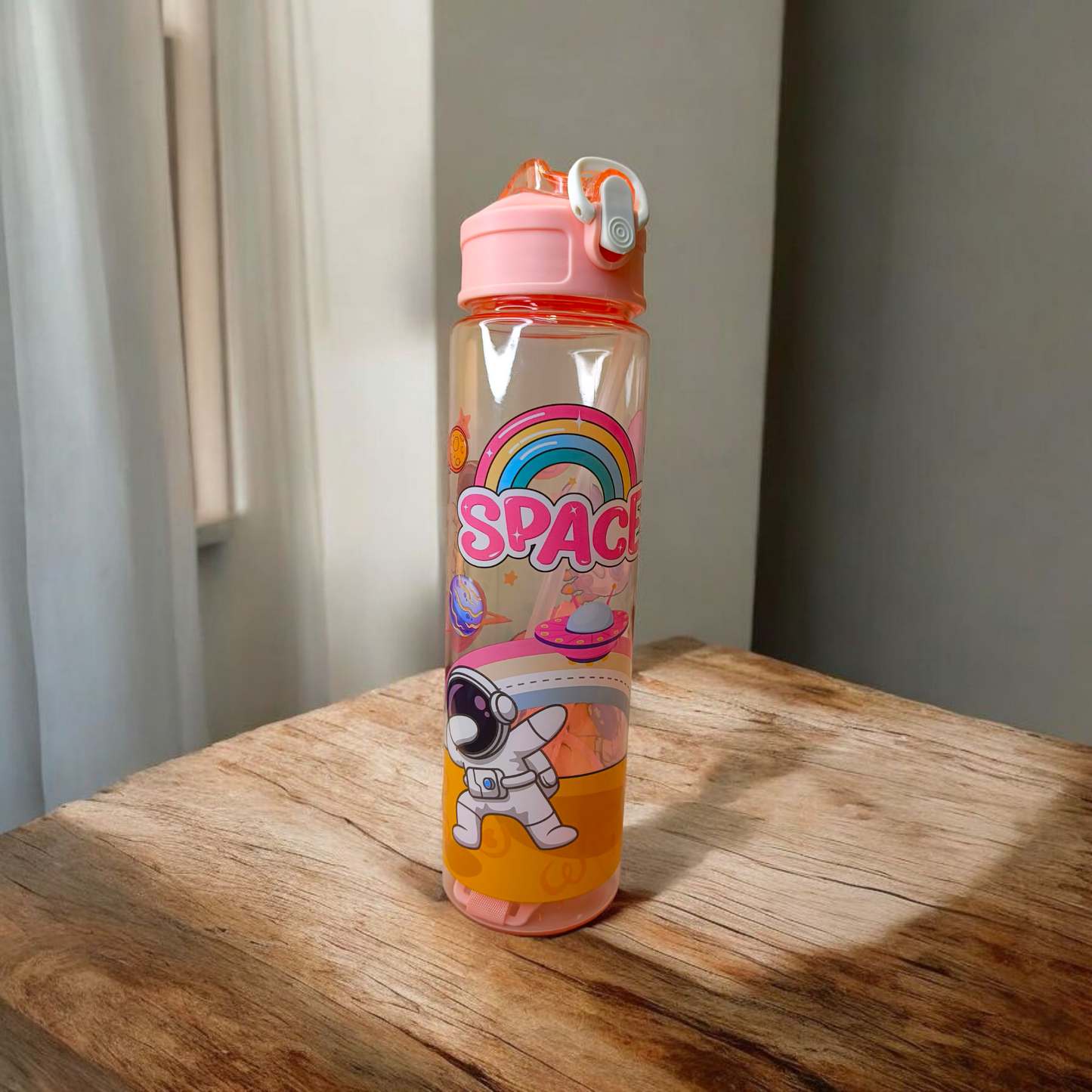 Kids & Adult Cartoon Water Bottle – BPA-Free, Leakproof & Cute Designs