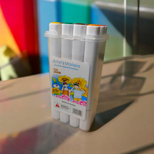 MaxOut Twin-Tip Markers – Vibrant Dual-Ended Colors for Art & Design