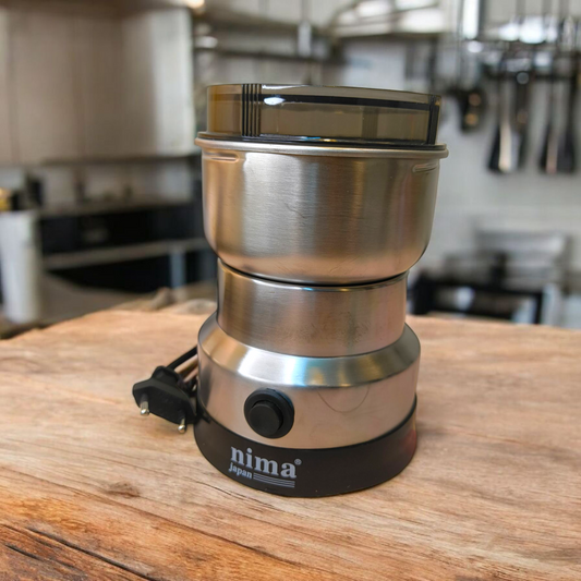 Nima Electric Dry Grinder – Stainless Steel, Multipurpose for Spices, Coffee & Grains