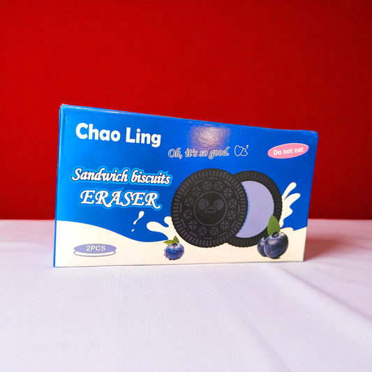Oreo-Style Cookie Erasers