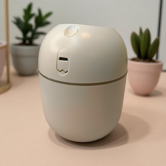 Mini Air Humidifier – USB Rechargeable & Silent Mist Diffuser with RGB