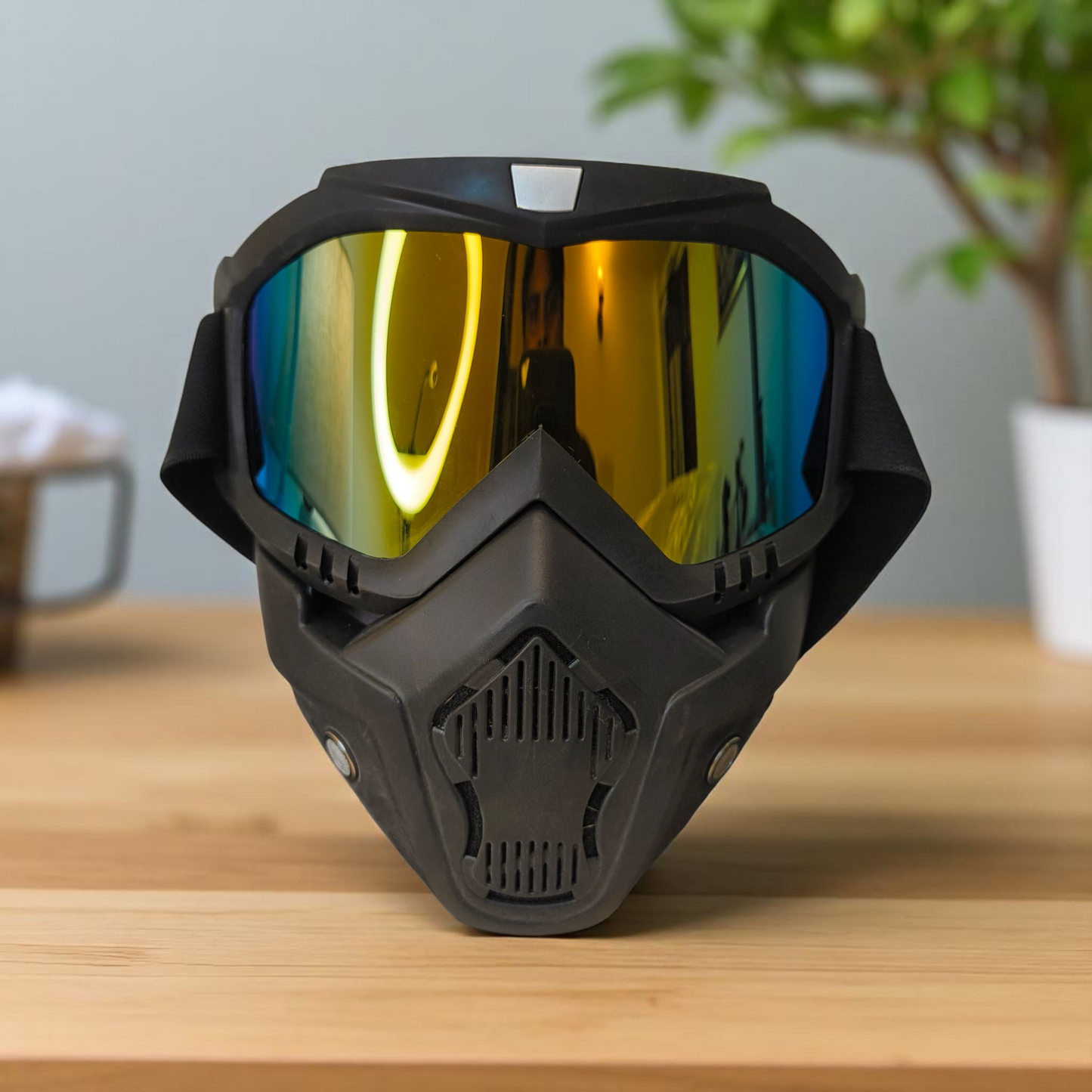 Adventure Premium Mask with UV Mirror Goggles