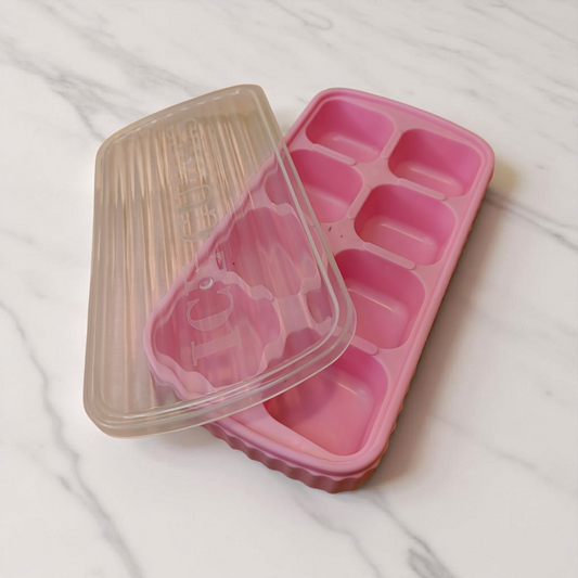 Silicone Ice Cube Tray with Lid