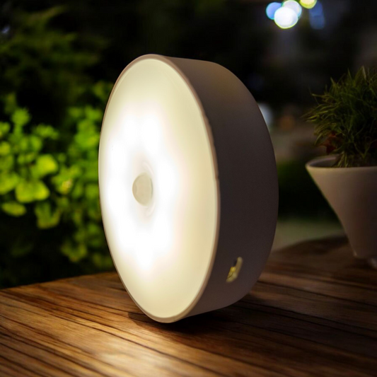 Smart Motion Sensor LED Night Light - Rechargeable – Wireless Wall Lamp for Wardrobe, Stairs & Bedroom